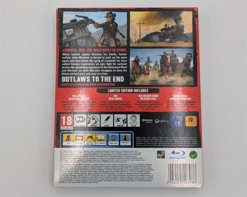 Red Dead Redemption Limited Edition - PS3 (A Grade) (Genbrug)